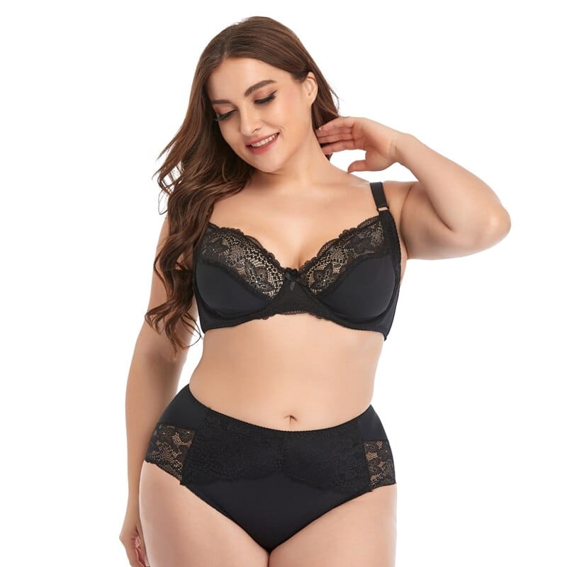 Women Floral Lace Underwear Set BENNYS 