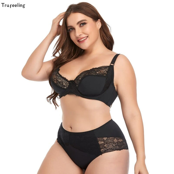 Women Floral Lace Underwear Set BENNYS 