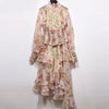 Women Flower Printed Party Dresses BENNYS 