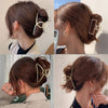 Women Geometric Hair Claw Girls Clamps Fashion Metal Hair Clip BENNYS 