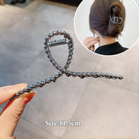 Women Geometric Hair Claw Girls Clamps Fashion Metal Hair Clip BENNYS 