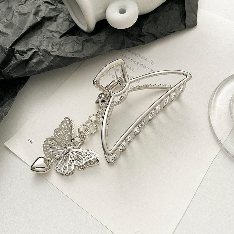 Women Geometric Hair Claw Girls Clamps Fashion Metal Hair Clip BENNYS 