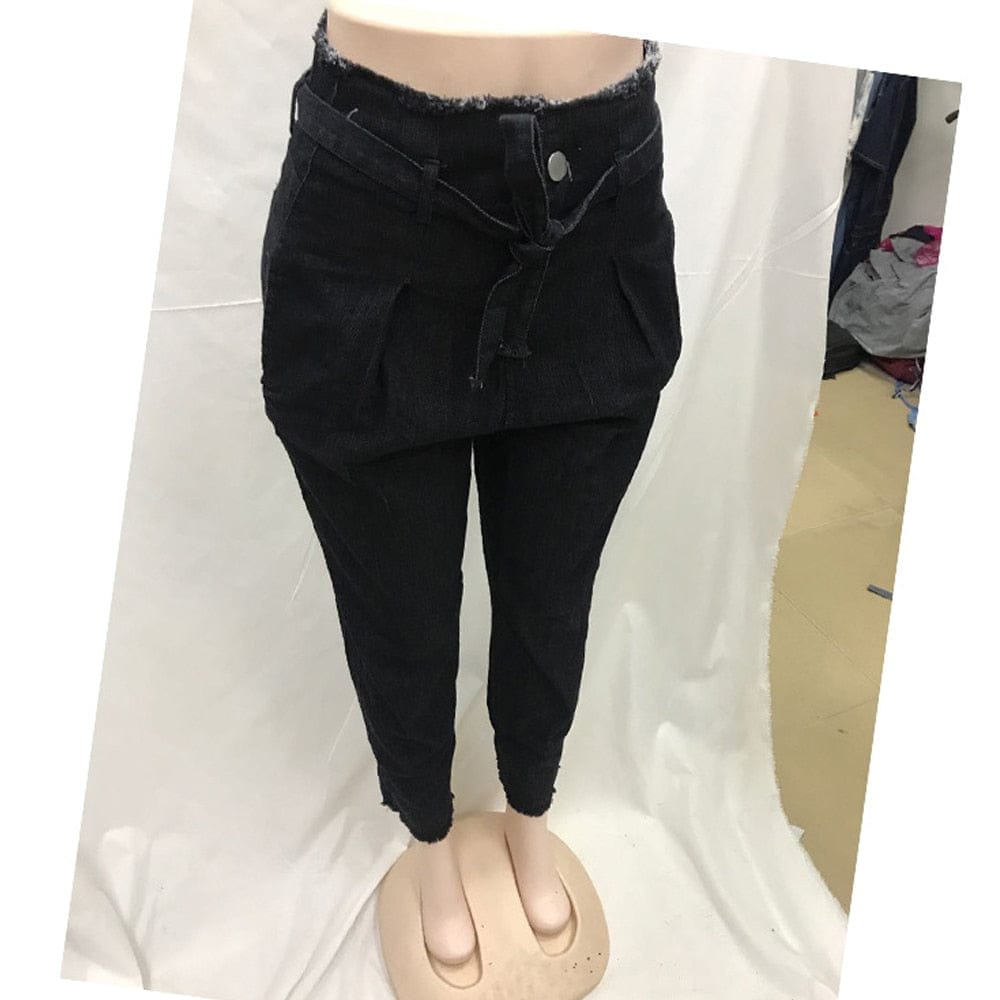 Women High Waist Sexy denim Harem Pants BENNYS 