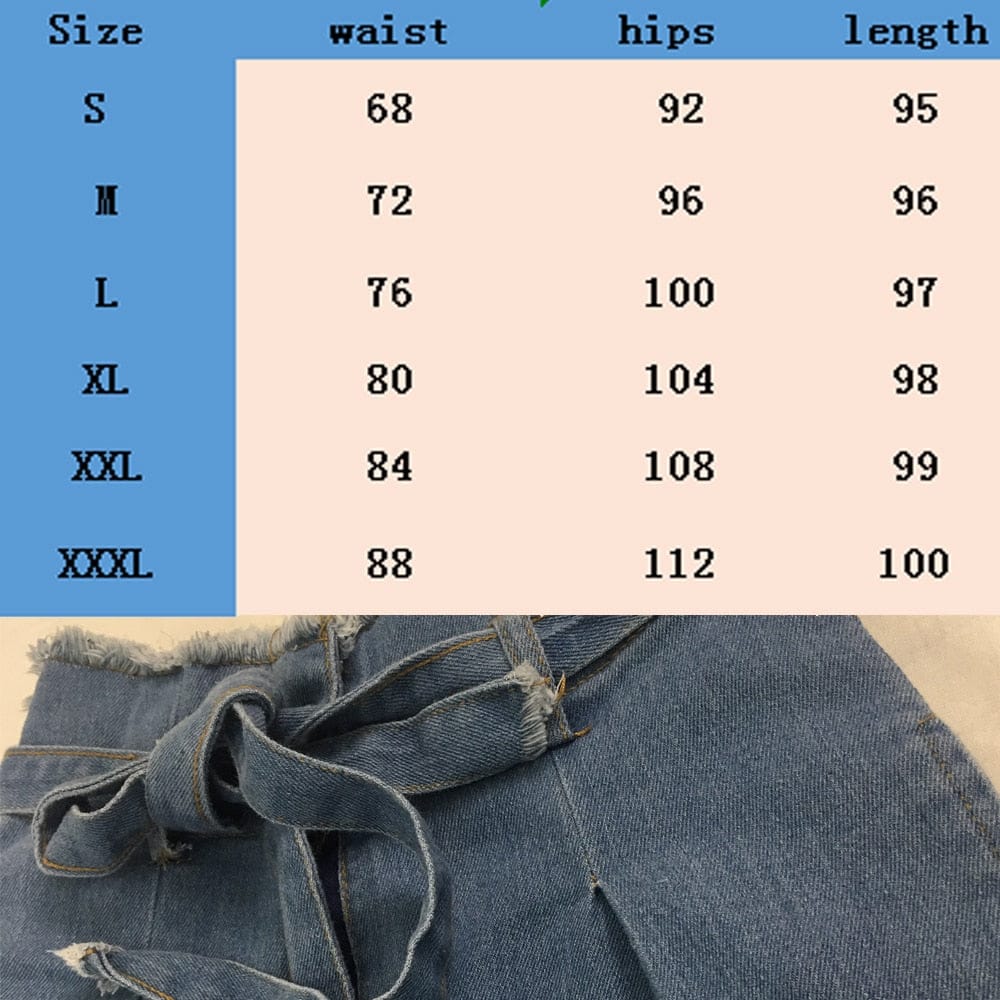 Women High Waist Sexy denim Harem Pants BENNYS 