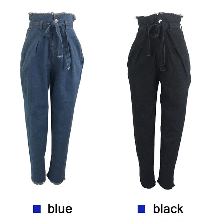 Women High Waist Sexy denim Harem Pants BENNYS 