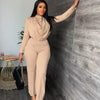 Women Long Sleeve Top and Pants Suits Matching Sets BENNYS 