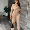 Women Long Sleeve Top and Pants Suits Matching Sets BENNYS 