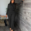 Women Long Sleeve Top and Pants Suits Matching Sets BENNYS 