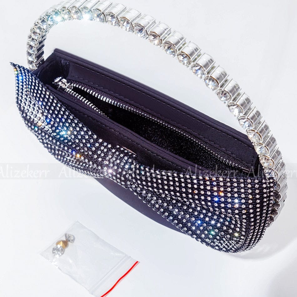 Elegant Women Multicolored Crystal Evening Bags Wedding Bridal Bird Clutches  Purses Ladies Party Cocktail Prom Diamond Handbags - Evening Bags -  AliExpress