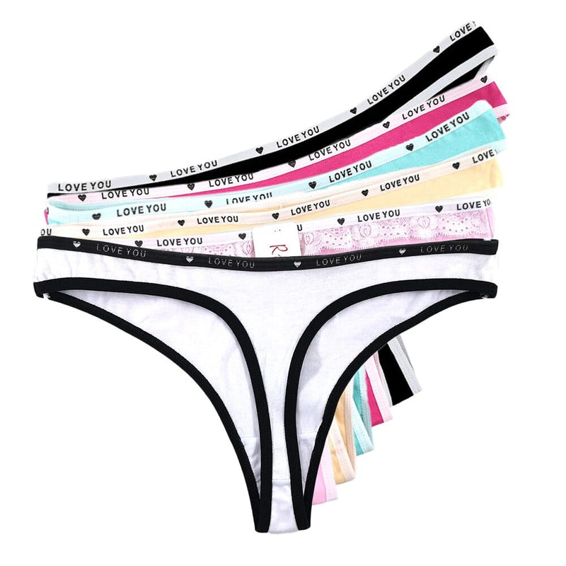 Women Panties Cotton Secret G-String Underwear Fashion Thongs BENNYS 