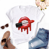 Women Plus Size Tops Summer Tops Graphic Tees For Women BENNYS 