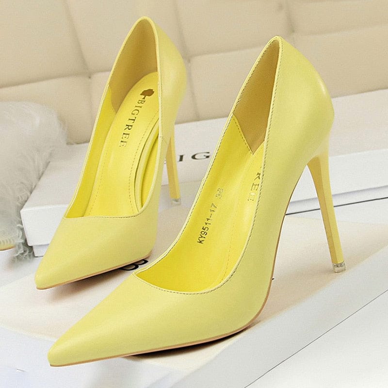 Women Pumps Fashion High Heels ShoesLadies Stilettoes 2022 BENNYS 