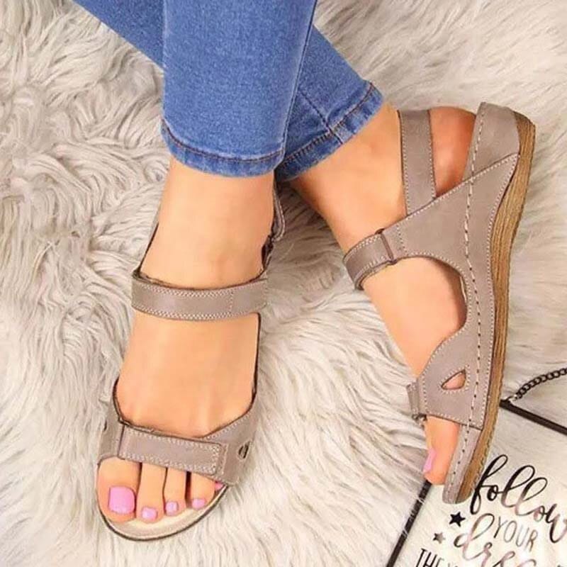 Women Sandals Retro Fashion Summer Casual Sandals BENNYS 