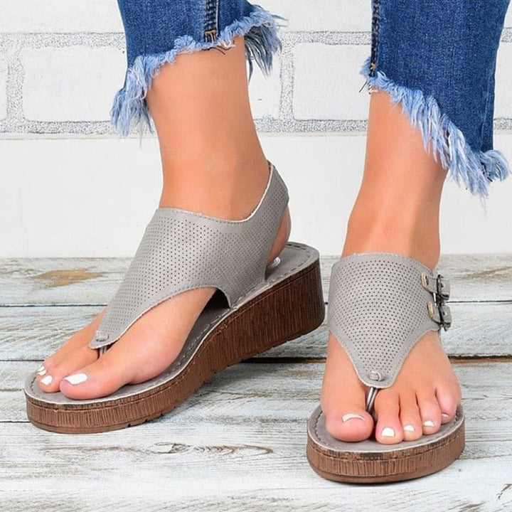 Women Sandals Wedge Heels Sandals Summer Shoes BENNYS 