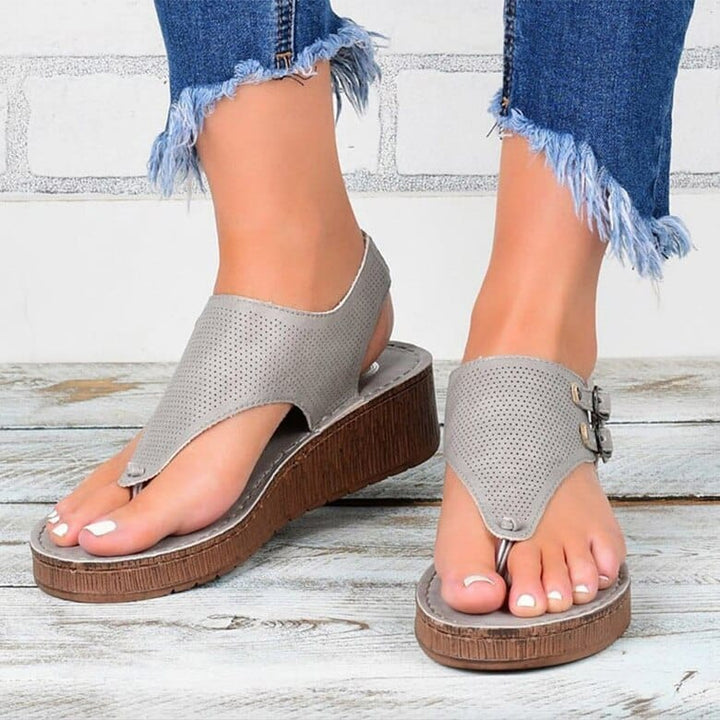 Women Sandals Wedge Heels Sandals Summer Shoes BENNYS 