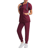 Women Scrubs Sets Tops + Pant Nurses Accessories BENNYS 