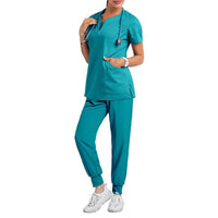 Women Scrubs Sets Tops + Pant Nurses Accessories BENNYS 