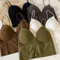 Women Seamless Crop Top V-Shaped Camisole BENNYS 