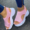 Women Shoes Summer Ankle-wrap Solid Black Open Toe Sandals BENNYS 
