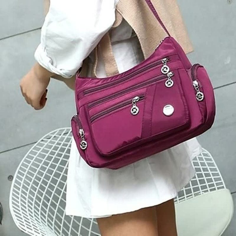 Women Shoulder Bag Multi-pocket Design Waterproof Casual High Capacity Crossbody Bag BENNYS 