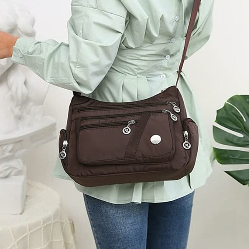 Women Shoulder Bag Multi-pocket Design Waterproof Casual High Capacity Crossbody Bag BENNYS 