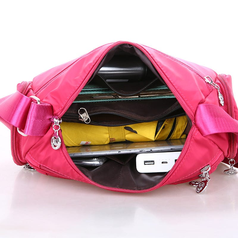 Women Shoulder Bag Multi-pocket Design Waterproof Casual High Capacity Crossbody Bag BENNYS 