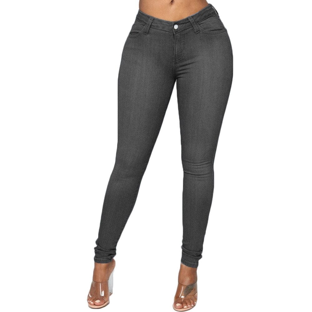 Pencil cut jeans for hot sale ladies