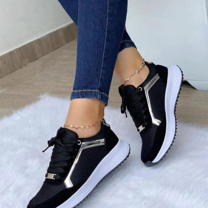 Women Sneakers Lace-up Sports Shoes BENNYS 