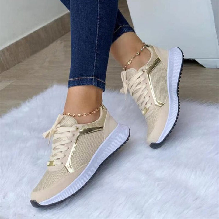 Women Sneakers Lace-up Sports Shoes BENNYS 