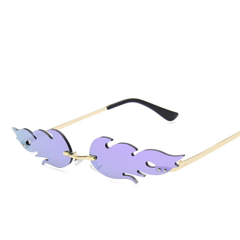 Women Sunglasses Personality Trend Flame Sunglasses For Women BENNYS 
