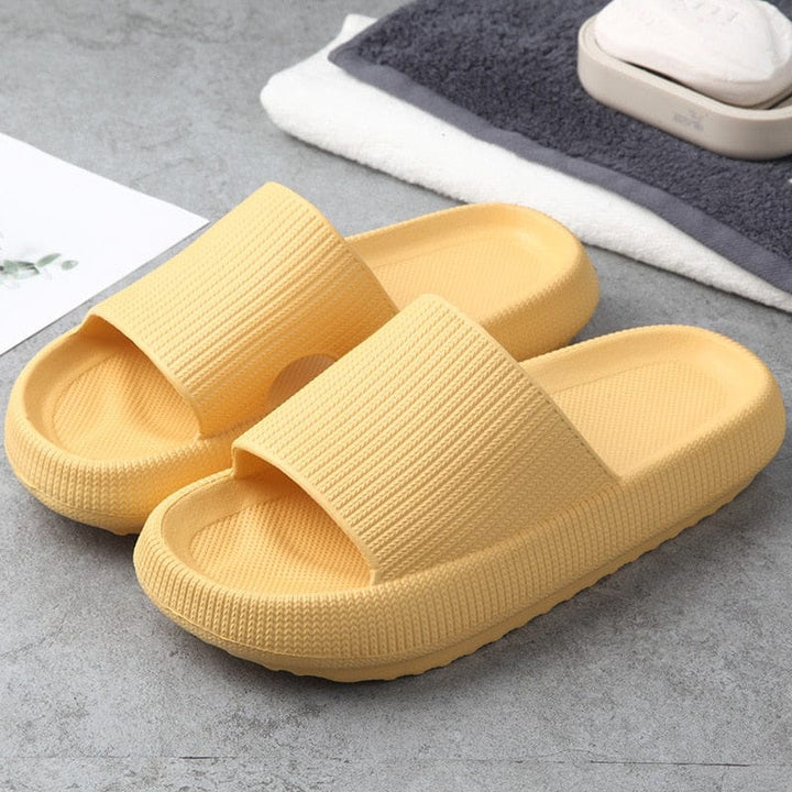 Women Thick Platform Slippers Summer Beach Eva Soft Sole Slide BENNYS 