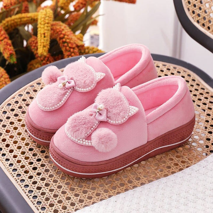 Women Winter Warm Plush Slippers BENNYS 