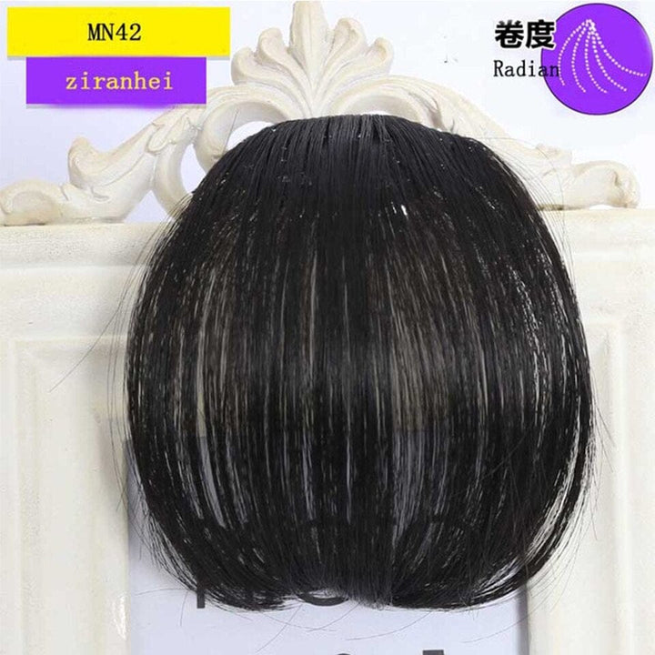 Women's Bangs, Synthetic Hair, Short Hair Clips, Natural Solid Color Hair BENNYS 