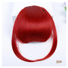 Women's Bangs, Synthetic Hair, Short Hair Clips, Natural Solid Color Hair BENNYS 