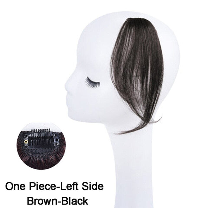 Women's Bangs, Synthetic Hair, Short Hair Clips, Natural Solid Color Hair BENNYS 