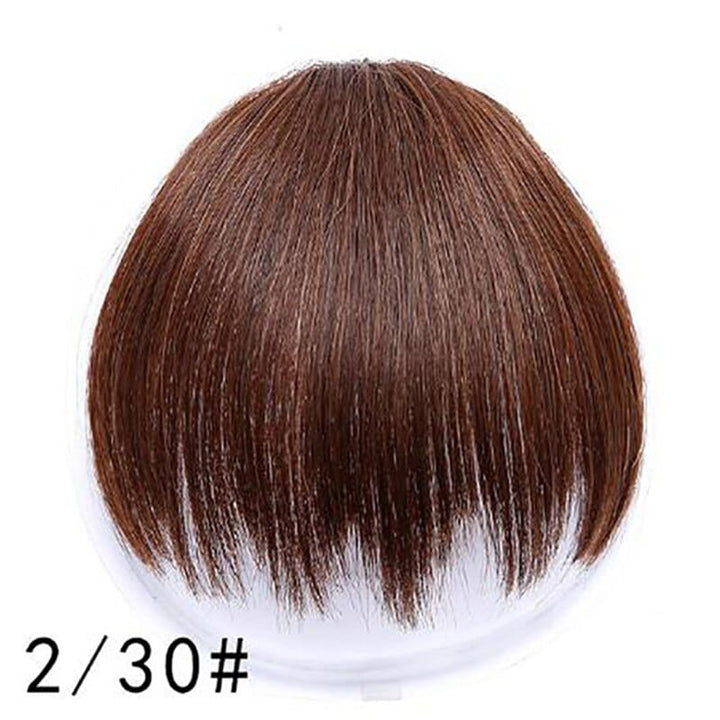 Women's Bangs, Synthetic Hair, Short Hair Clips, Natural Solid Color Hair BENNYS 