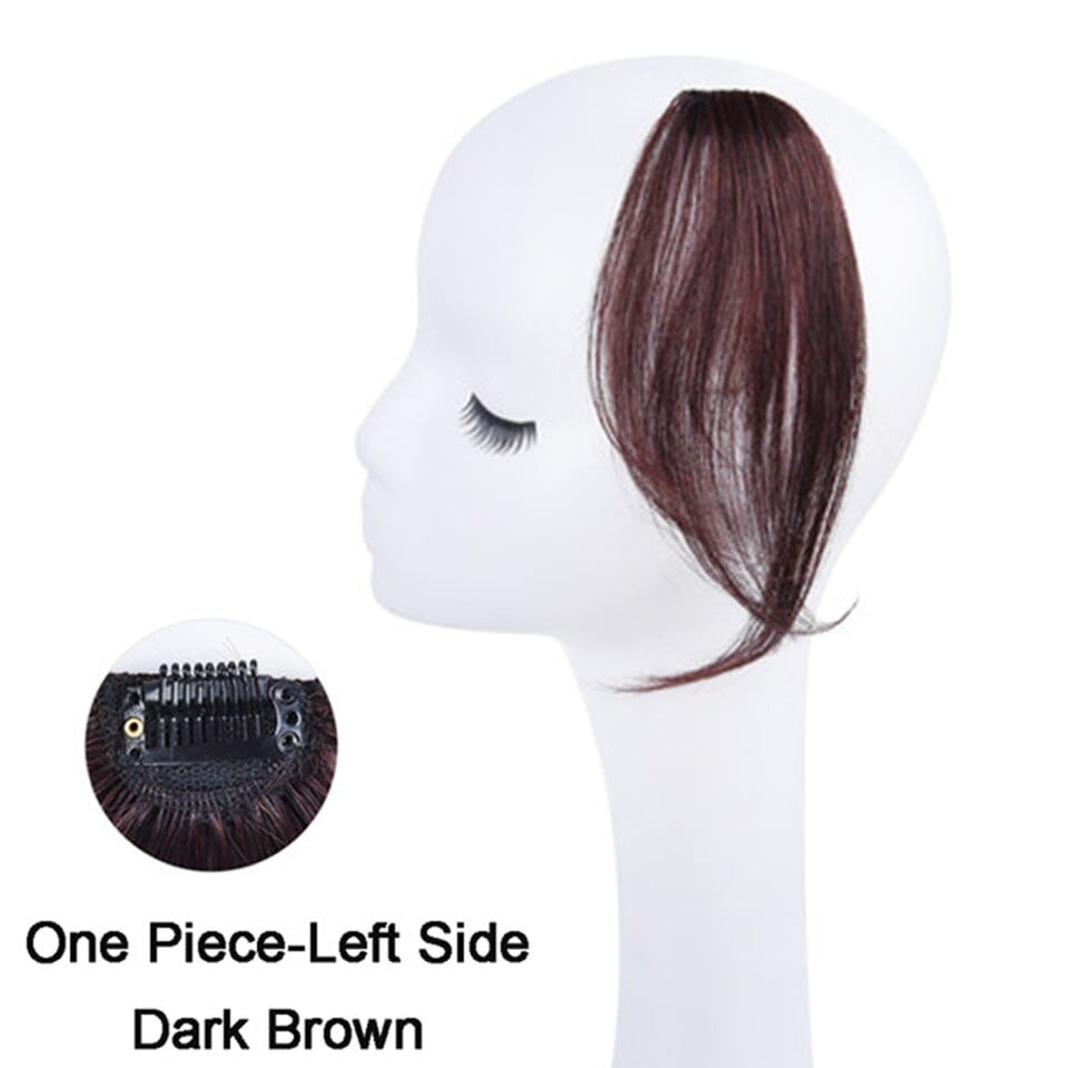 Women's Bangs, Synthetic Hair, Short Hair Clips, Natural Solid Color Hair BENNYS 