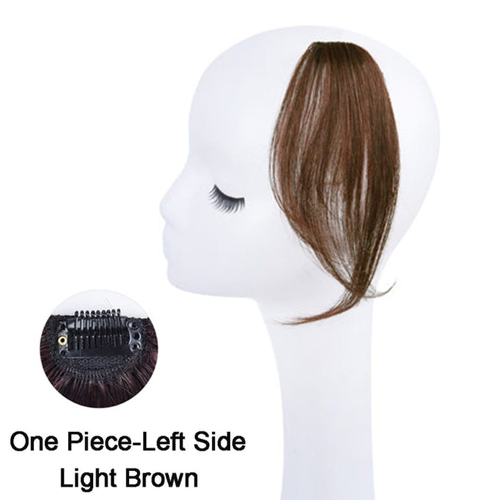 Women's Bangs, Synthetic Hair, Short Hair Clips, Natural Solid Color Hair BENNYS 