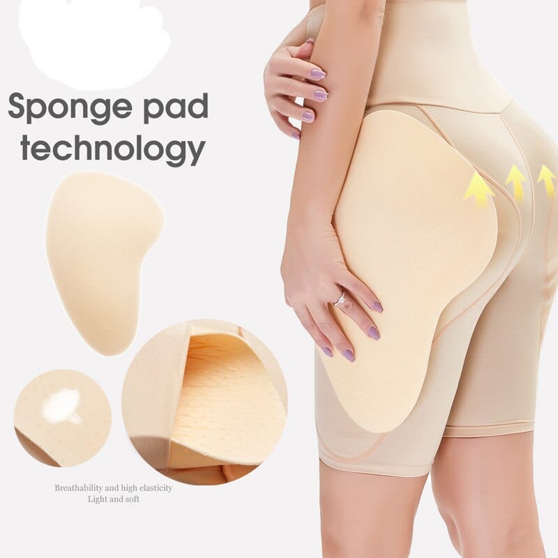 Ningmi Butt Lifter Hip Enhancer Women Shaper Panties Plus Size Hip