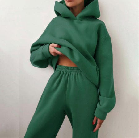 Women's Casual Hooded Sweater Two-piece Suit BENNYS 