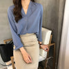 Women's Chiffon Blouse Summer Long Sleeve Casual Tops BENNYS 