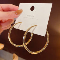 Women's Exquisite Luxury Shiny Crystals Stud Hoop Earrings BENNYS 