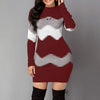 Women's Fashion Knitted Multi-Color Casual Long-sleeved Sweaters BENNYS 