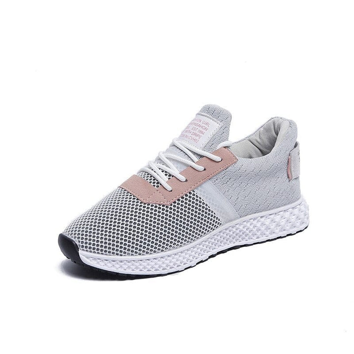 Women's Gym  Casual Shoes Fashion Breathable Walking Mesh Flat Shoes BENNYS 