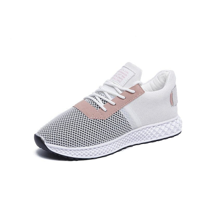 Women's Gym  Casual Shoes Fashion Breathable Walking Mesh Flat Shoes BENNYS 