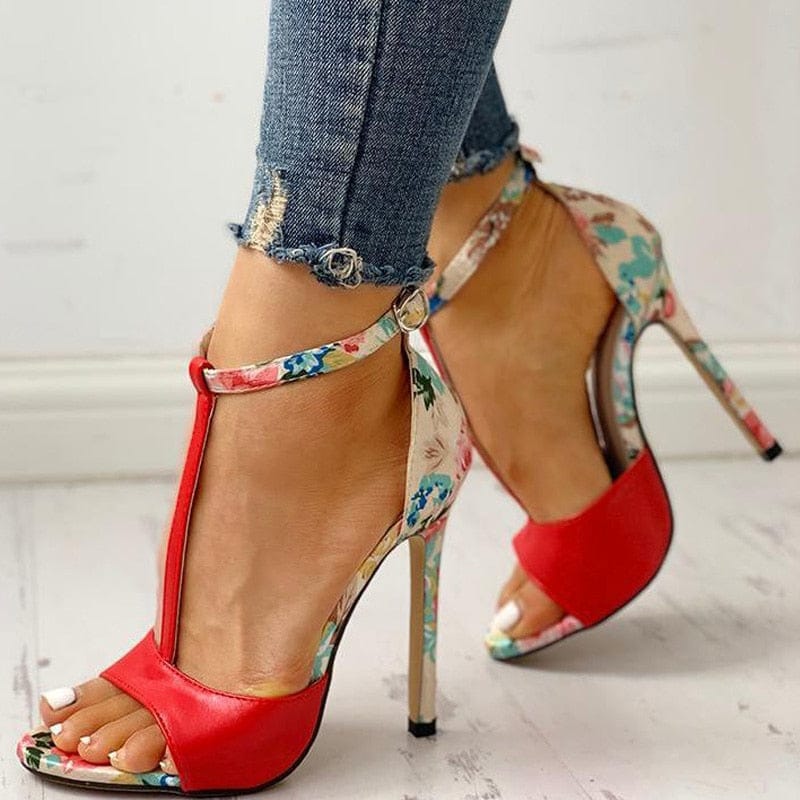 Printed pumps sale