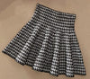 Women's High Waist Casual Pleated Elastic Flared Skirts BENNYS 