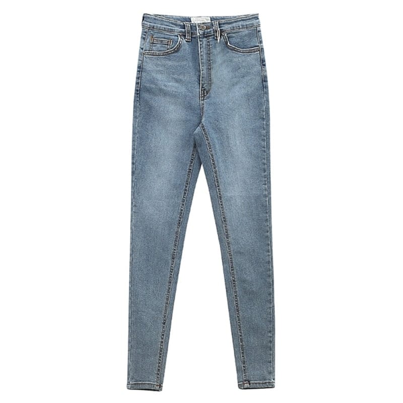 Women's Jeans High Waist Stretch Skinny Denim Pants – Bennys