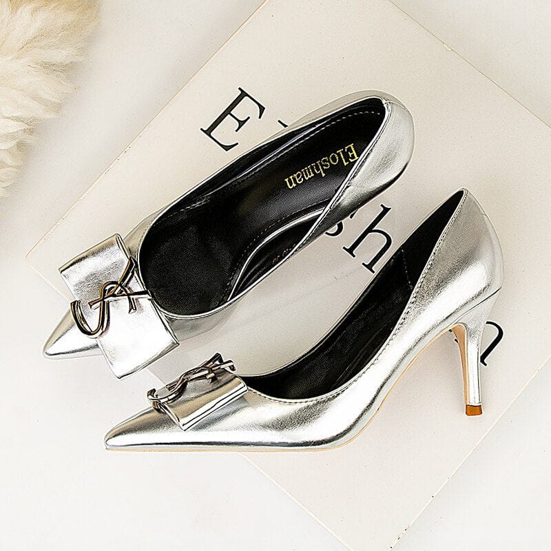 Women's Leather Pointed  Fashion Brand High Heels Sandals BENNYS 