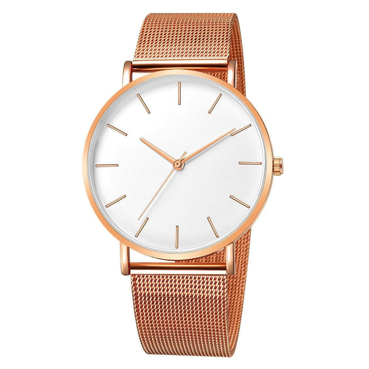 Women's Mesh Belt ultra-thin Fashion Watch BENNYS 